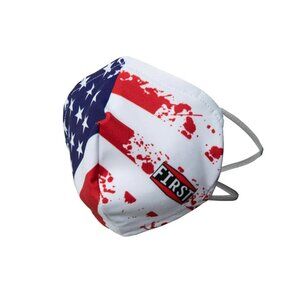 2-Ply Distressed USA Flag Reusable Mask